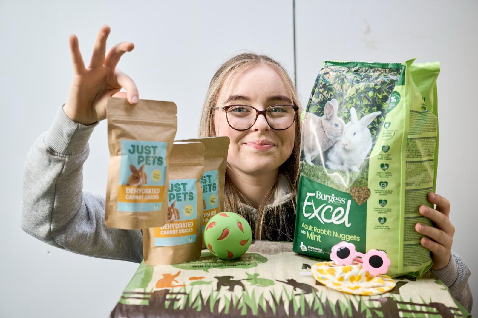 Emma Finucane, founder of Just Pets Ireland, featured in the news